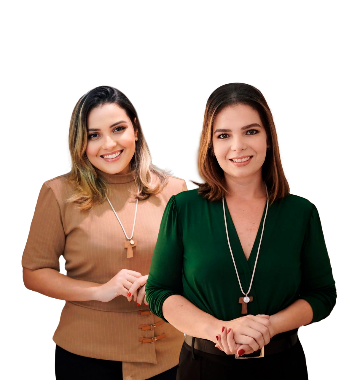 Foto das Doutoras Gabriela Cunha e Helena Carvalho